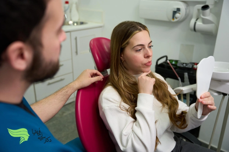 مراقبت های بعد از تزریق ژل لب