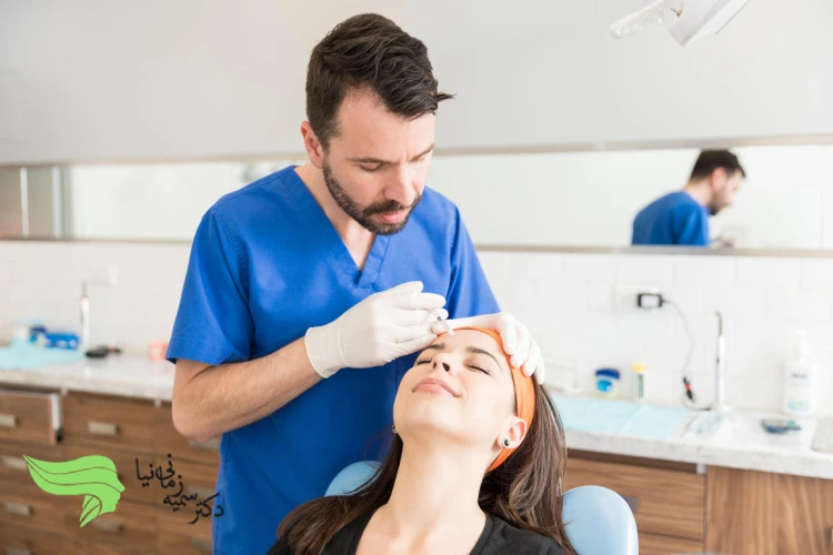 مزایای بوتاکس پیشانی
