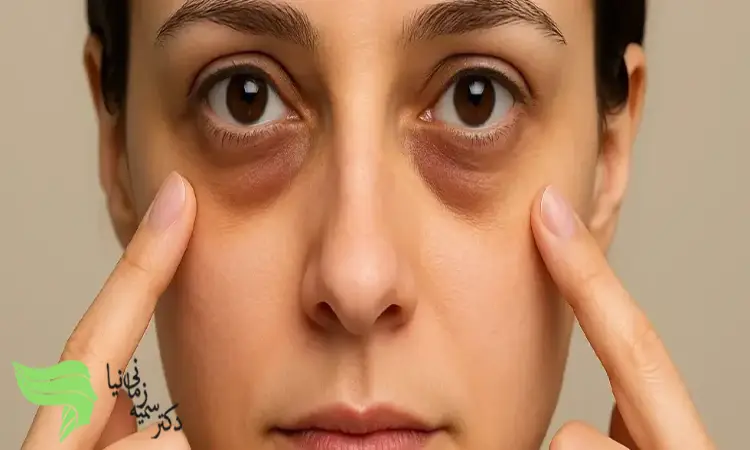 نشانه های گودی زیر چشم چیست